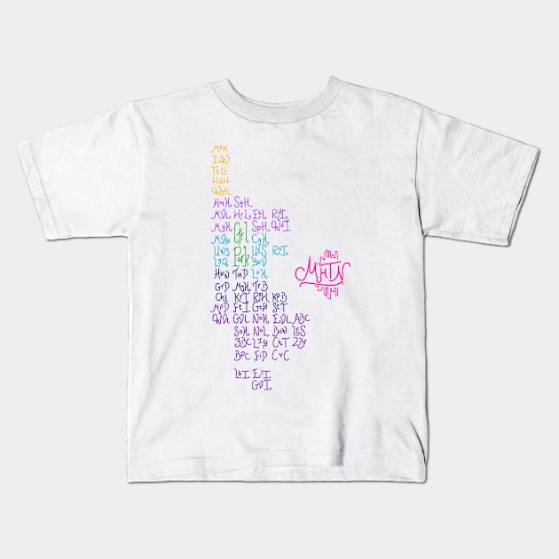 Manhattan Kids T-Shirt by andryn